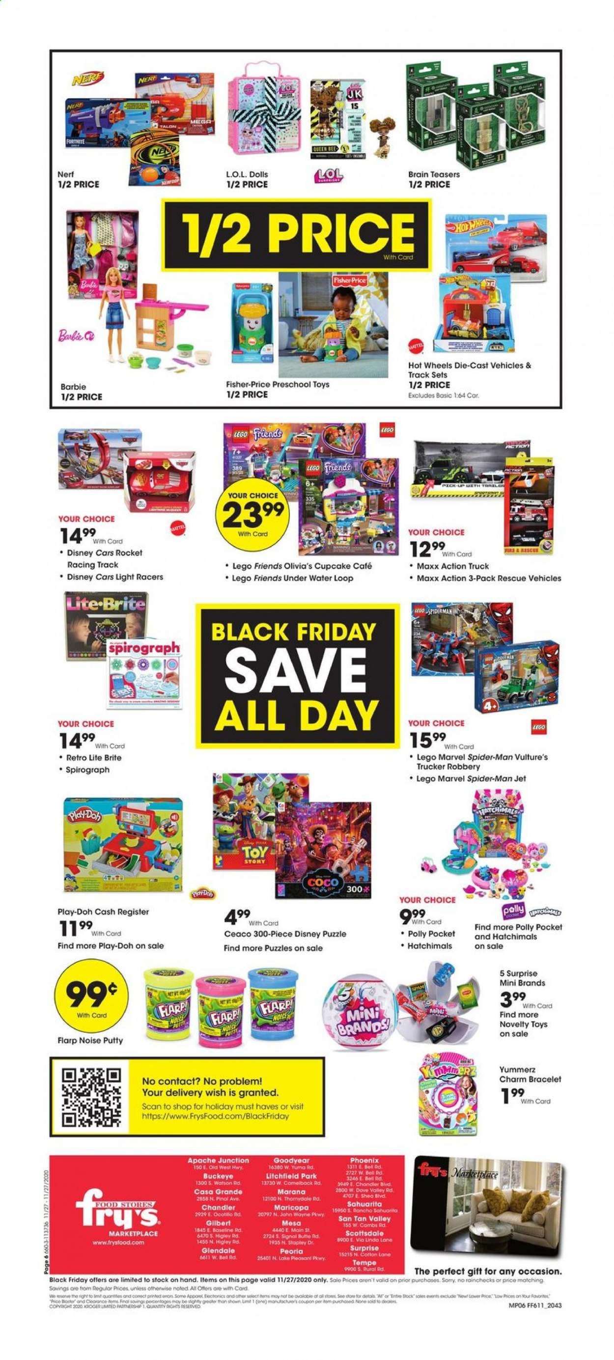 Fry’s (AZ) Weekly Ad Flyer November 27 to November 27