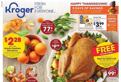 Kroger (GA, IL, LA, MI, OK, SC, TN, TX, VA) Weekly Ad Flyer November 18 to November 26