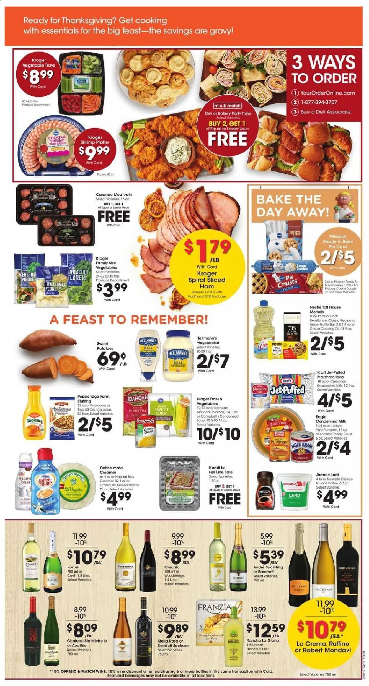 Kroger (GA, IL, LA, MI, OK, SC, TN, TX, VA) Weekly Ad Flyer November 18 to November 26