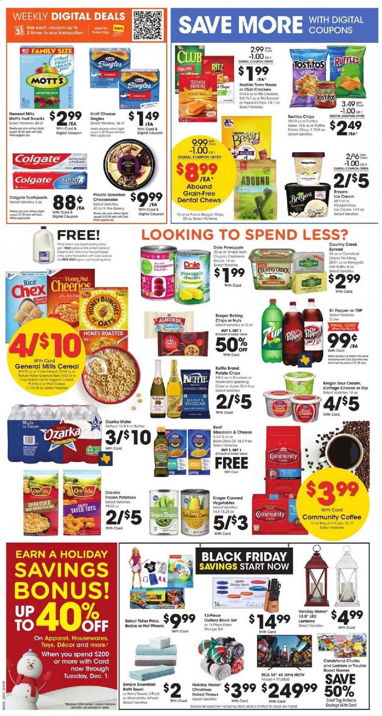 Kroger (GA, IL, LA, MI, OK, SC, TN, TX, VA) Weekly Ad Flyer November 18 to November 26