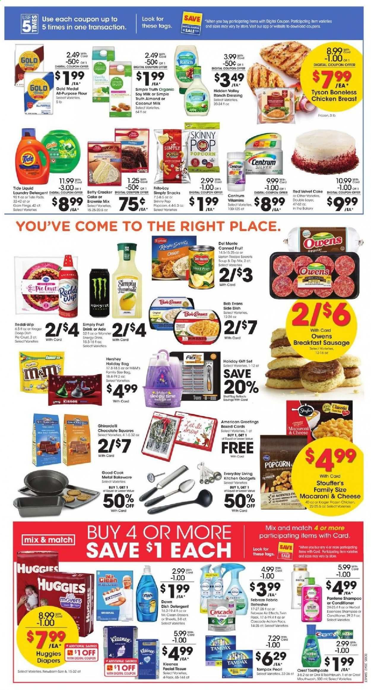 Kroger (GA, IL, LA, MI, OK, SC, TN, TX, VA) Weekly Ad Flyer November 18 to November 26