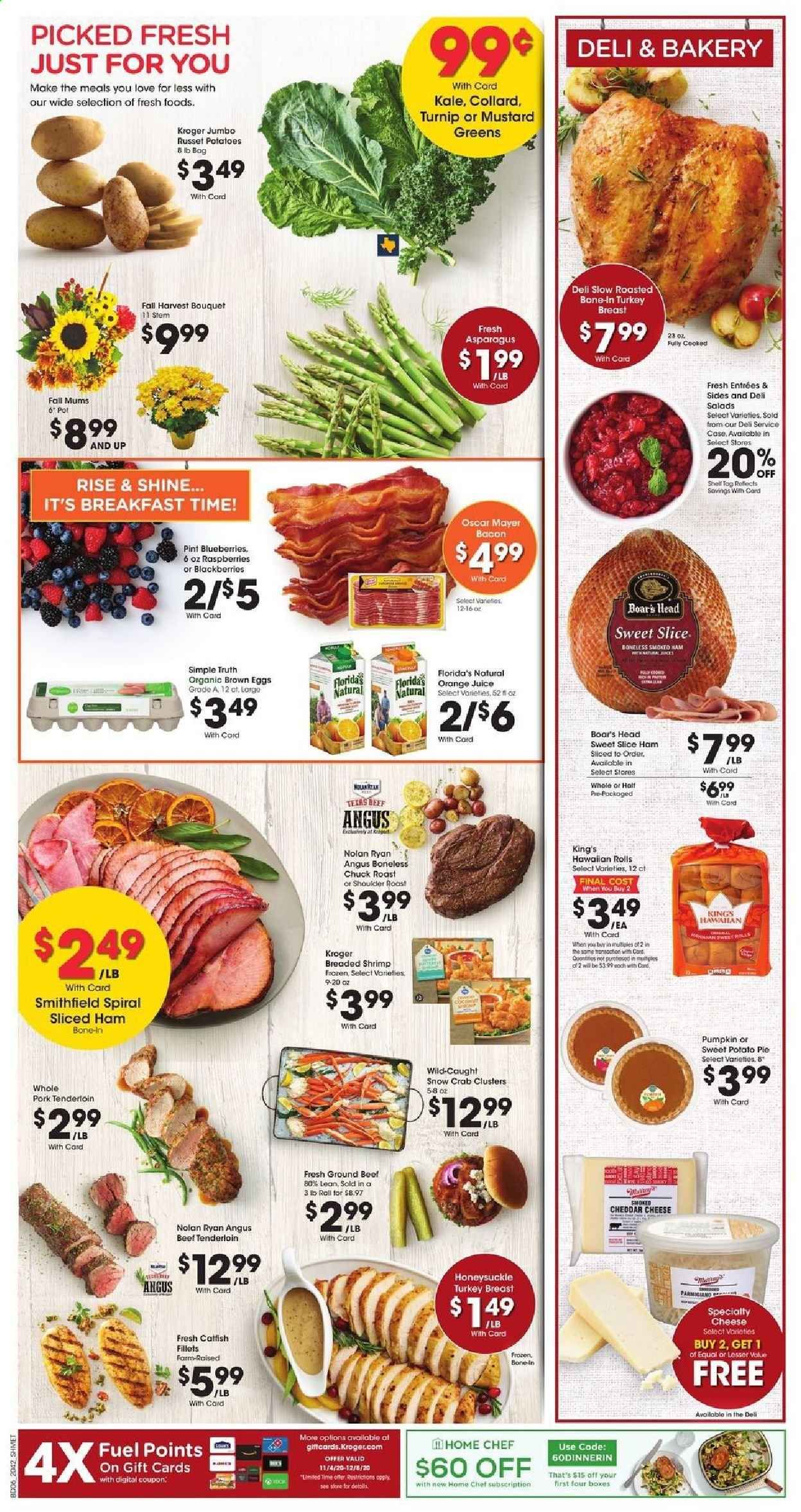 Kroger (GA, IL, LA, MI, OK, SC, TN, TX, VA) Weekly Ad Flyer November 18 to November 26