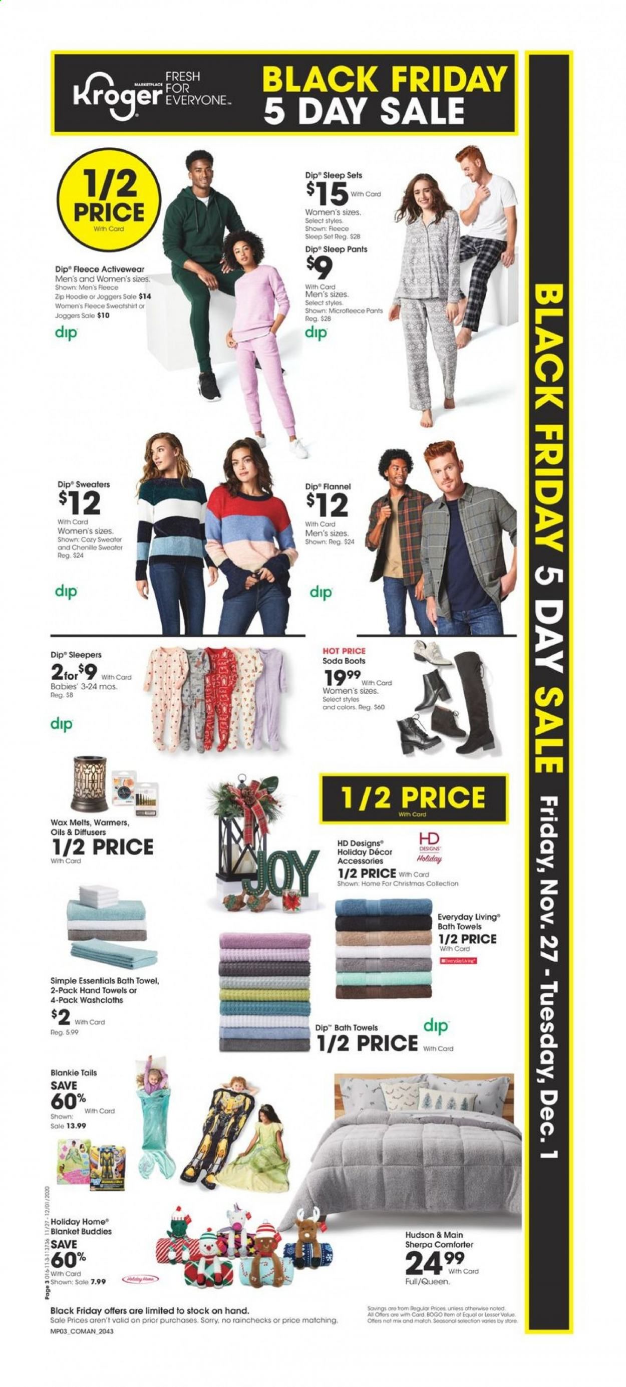 Kroger Weekly Ad Flyer November 27 to December 1
