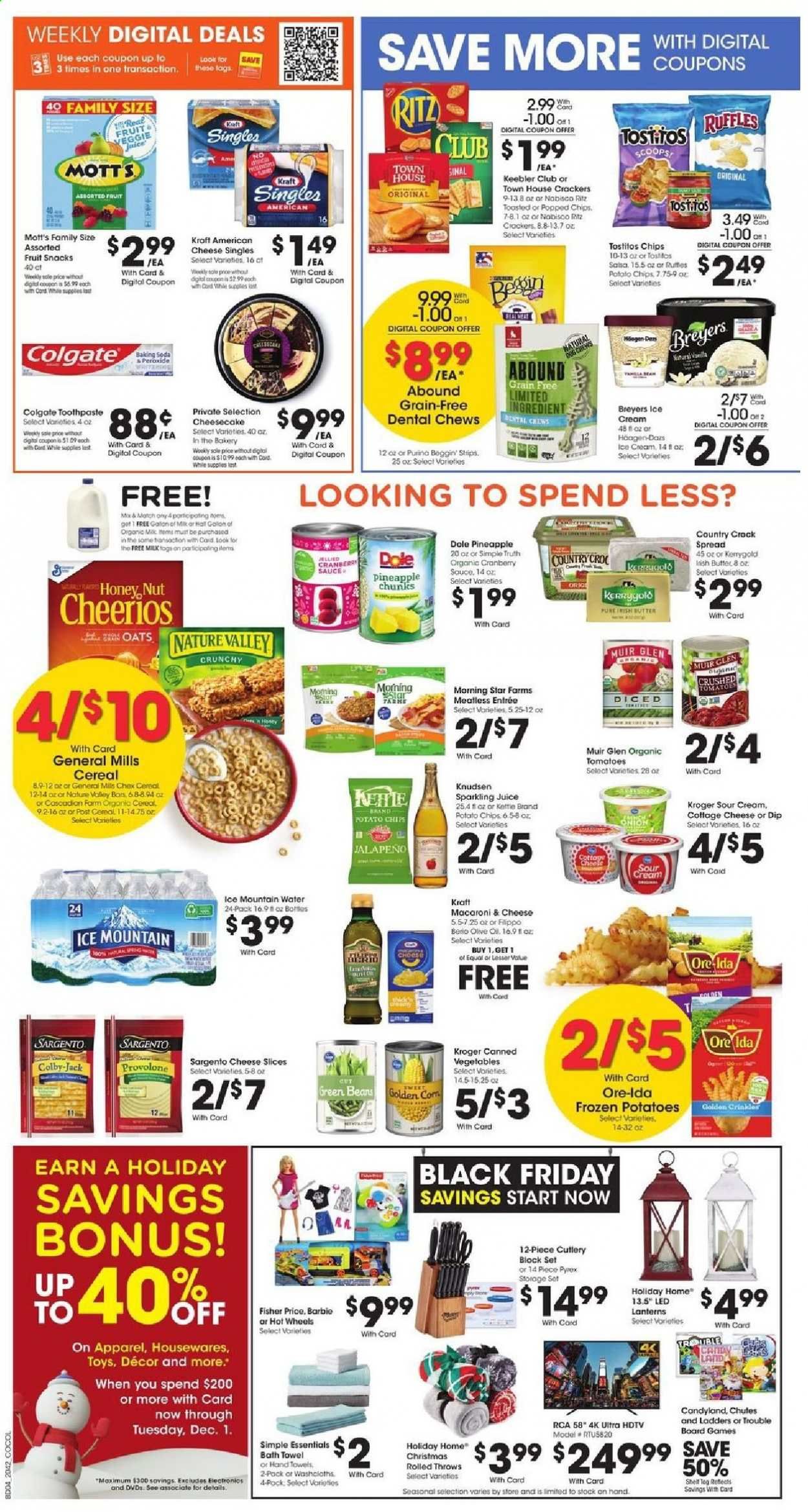 Kroger Weekly Ad Flyer November 18 to November 26