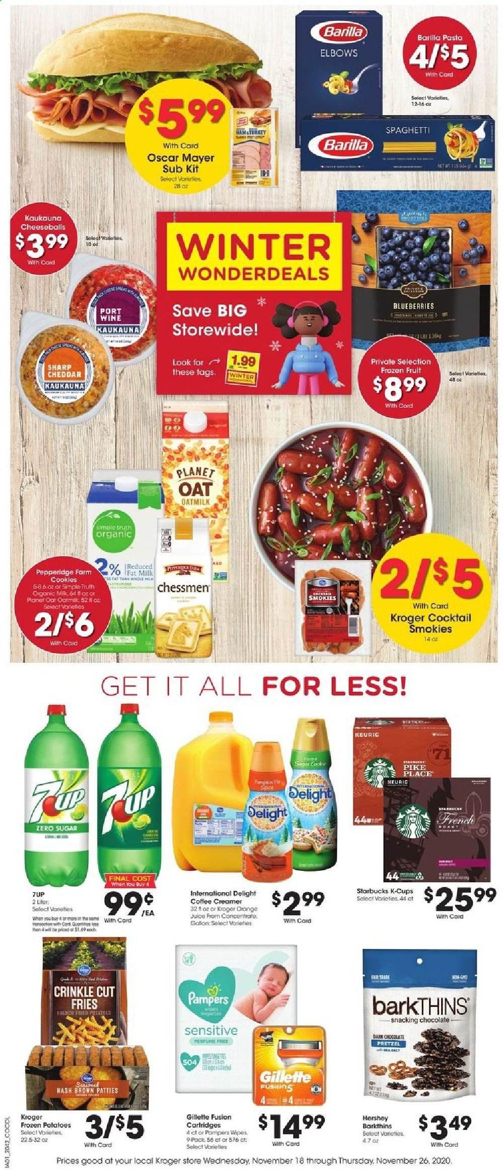 Kroger Weekly Ad Flyer November 18 to November 26