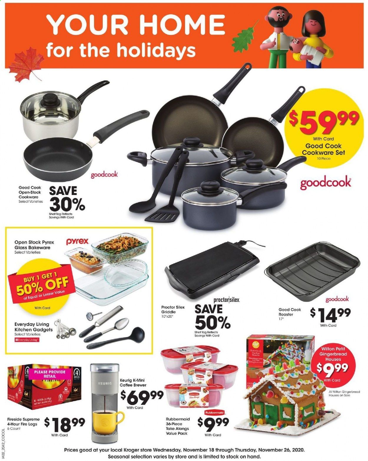 Kroger Weekly Ad Flyer November 18 to November 26