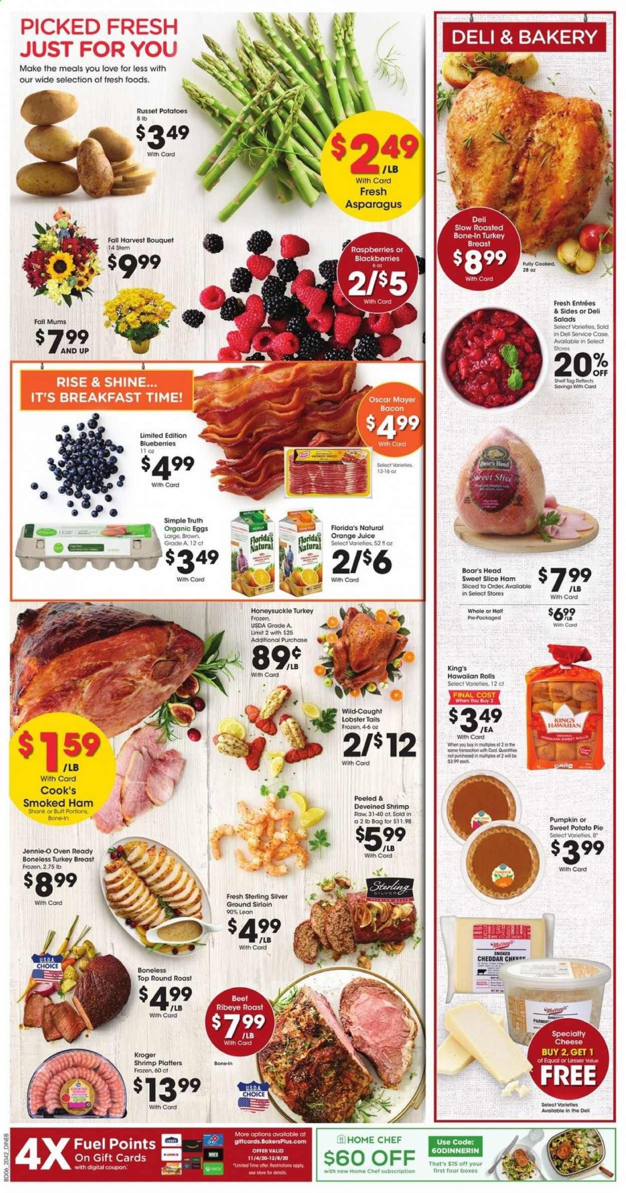Baker's Weekly Ad Flyer November 18 to November 26