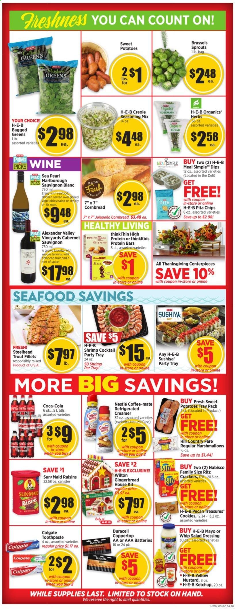 H-E-B (TX) Weekly Ad Flyer November 18 to November 26