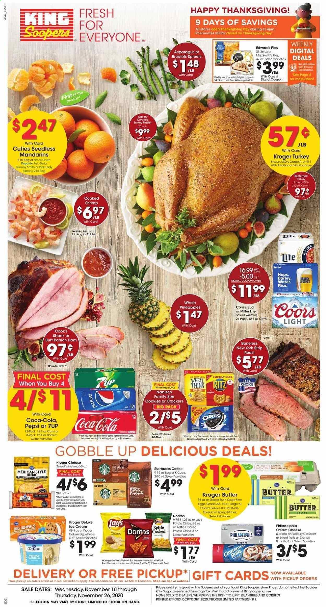 King Soopers (CO, WY) Weekly Ad Flyer November 18 to November 26