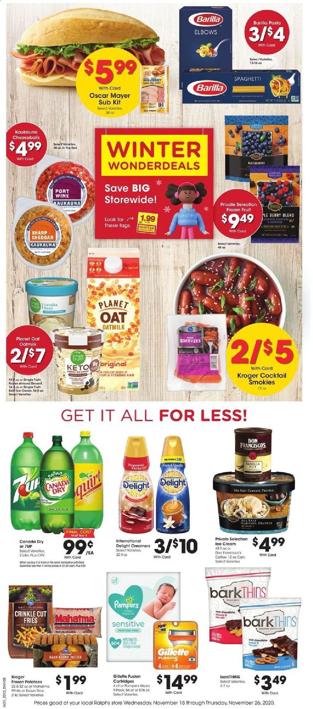 Ralphs (DC, DE, FL, GA, MD, NC, SC, VA) Weekly Ad Flyer November 18 to November 26