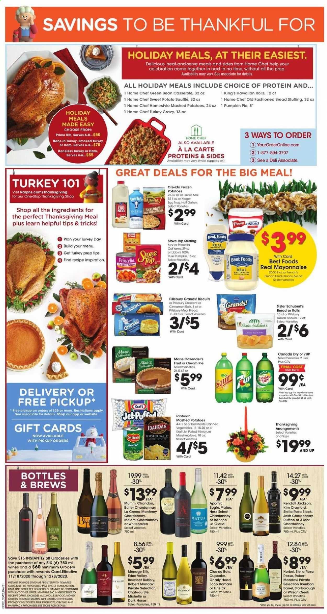 Ralphs fresh fare (DC, DE, FL, GA, MD, NC, SC, VA) Weekly Ad Flyer November 18 to November 26