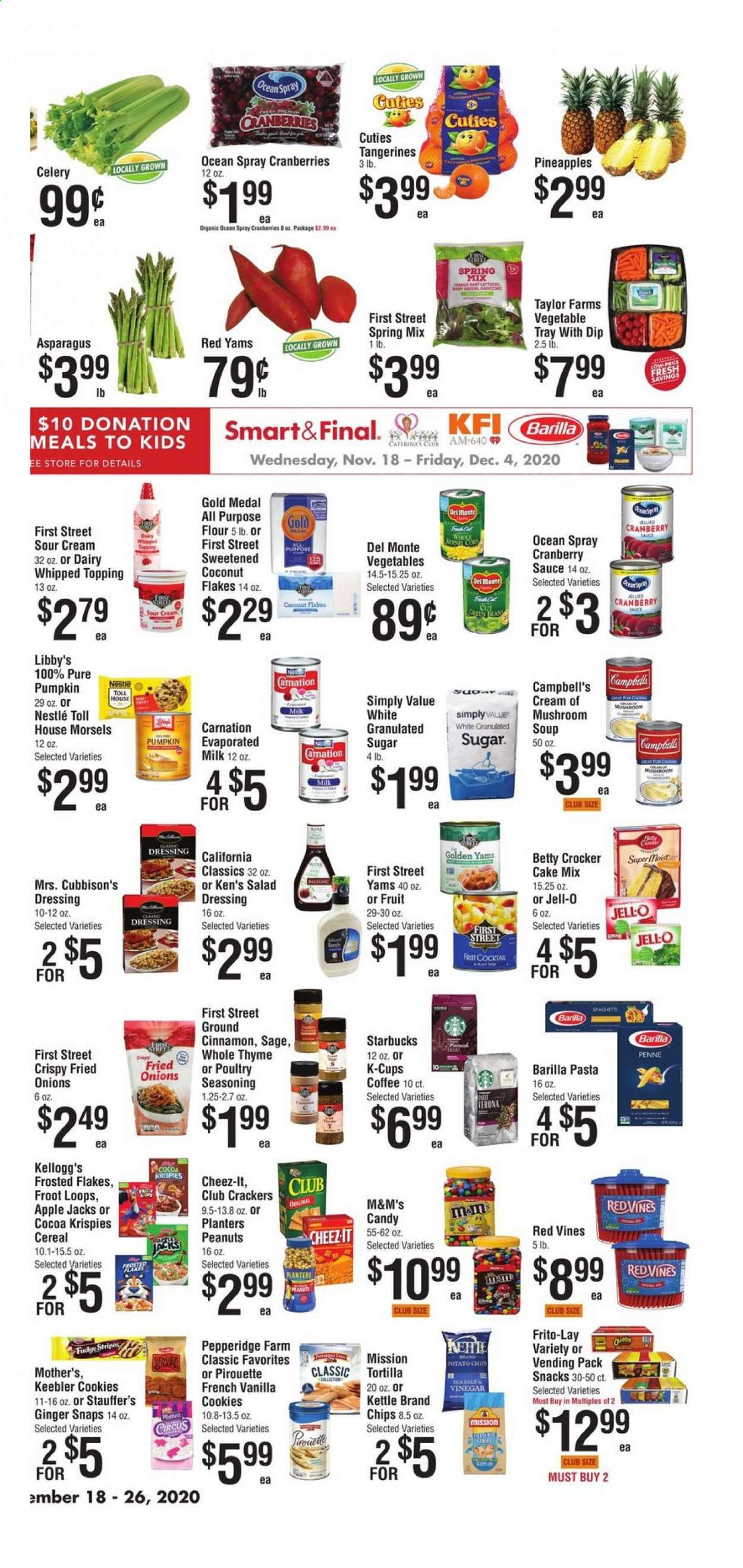 Smart & Final (AZ, CA, NV) Weekly Ad Flyer November 18 to November 26