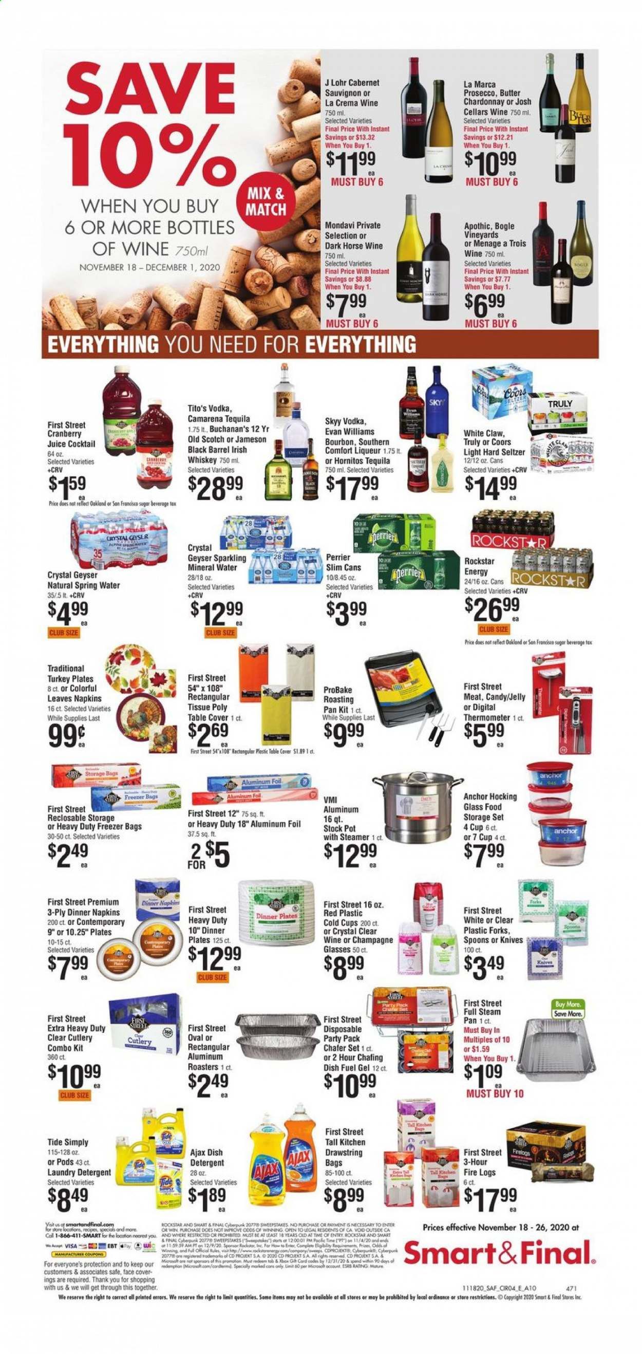 Smart & Final (AZ, CA, NV) Weekly Ad Flyer November 18 to November 26