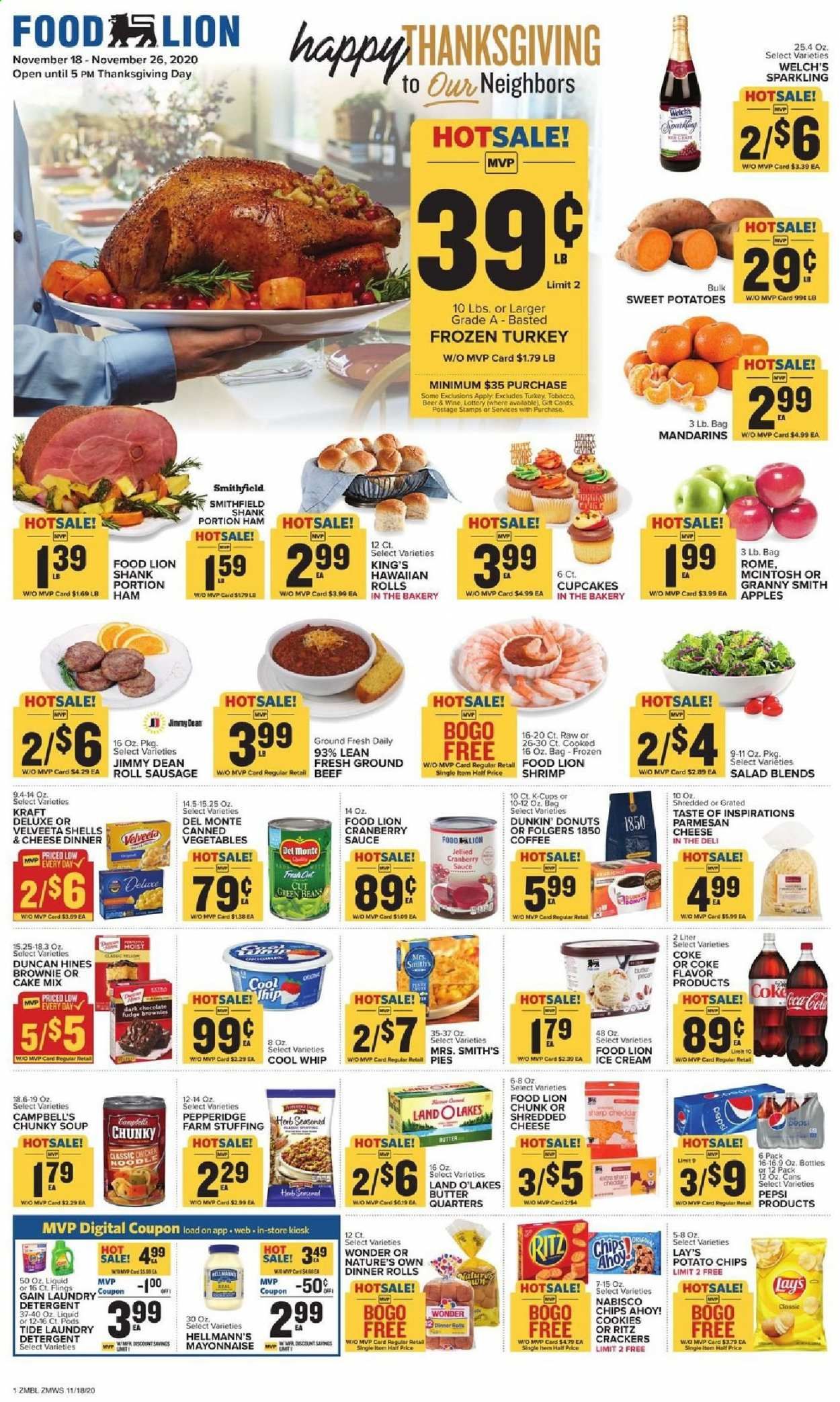 Food Lion (MD) Weekly Ad Flyer November 18 to November 26