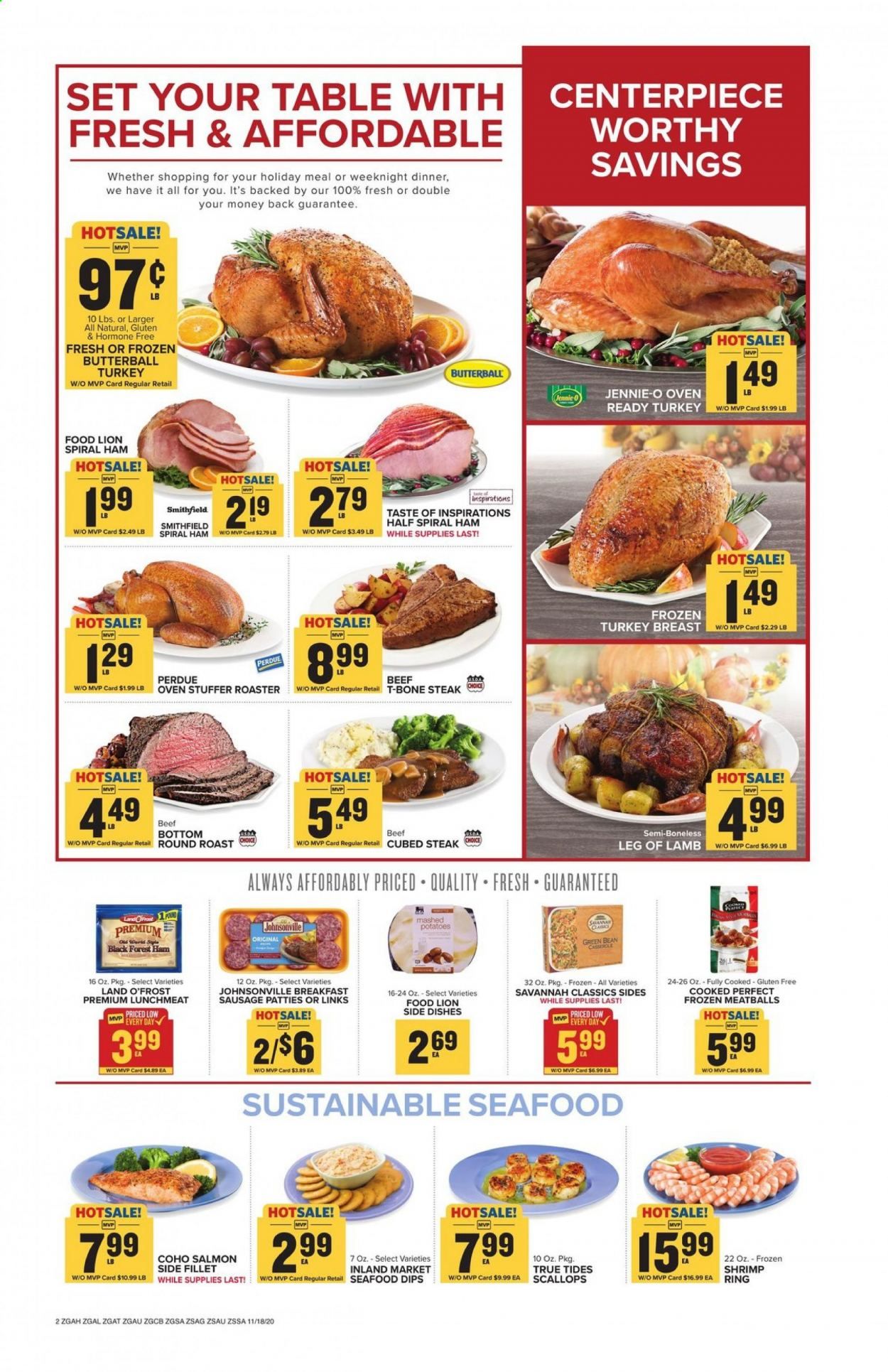 Food Lion (GA) Weekly Ad Flyer November 18 to November 26