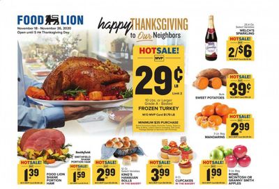 Food Lion (PA) Weekly Ad Flyer November 18 to November 26