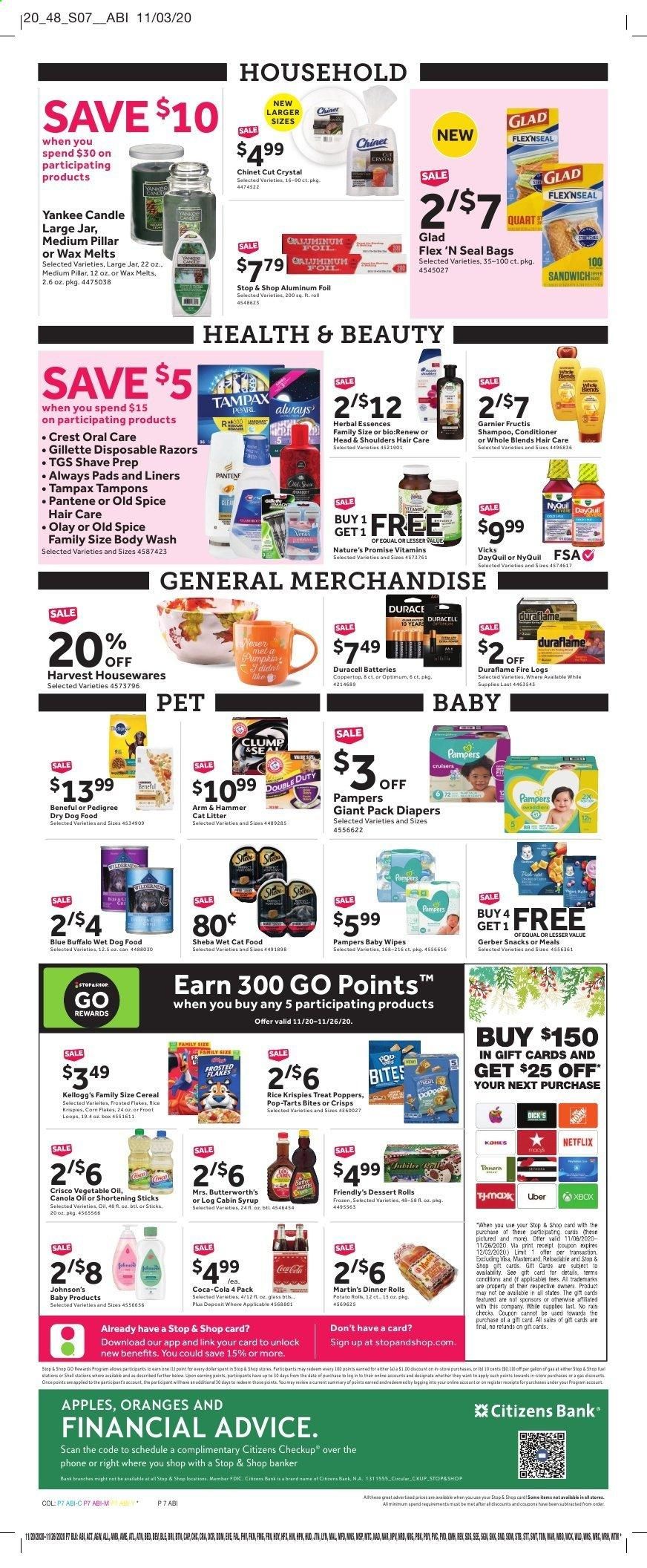 Stop & Shop (MA) Weekly Ad Flyer November 20 to November 26
