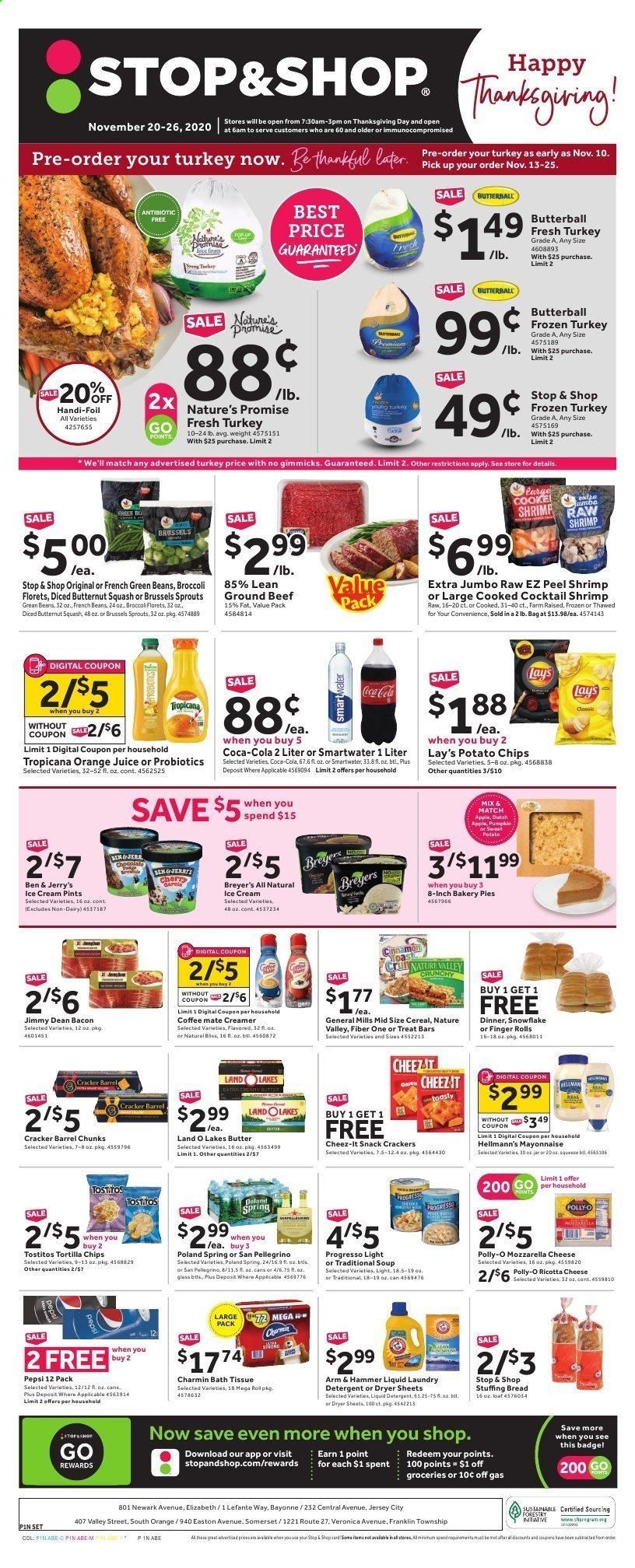 Stop & Shop (NJ) Weekly Ad Flyer November 20 to November 26