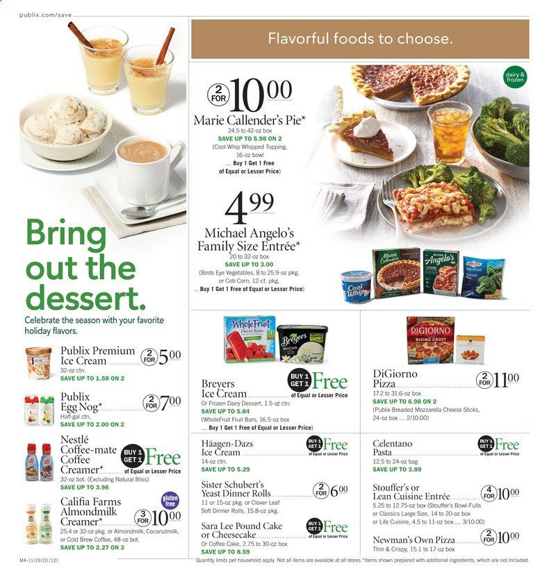 Publix (AL, FL, GA, NC, SC, TN, VA) Weekly Ad Flyer November 19 to November 25