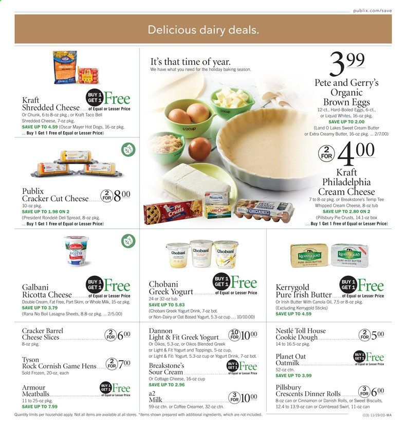 Publix (AL, FL, GA, NC, SC, TN, VA) Weekly Ad Flyer November 19 to November 25