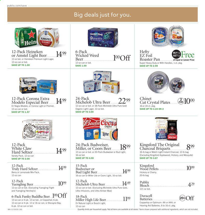 Publix (AL, FL, GA, NC, SC, TN, VA) Weekly Ad Flyer November 19 to November 25