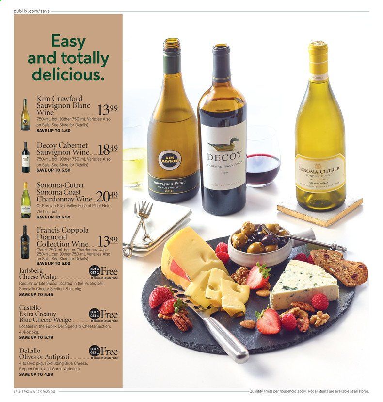 Publix (AL, FL, GA, NC, SC, TN, VA) Weekly Ad Flyer November 19 to November 25