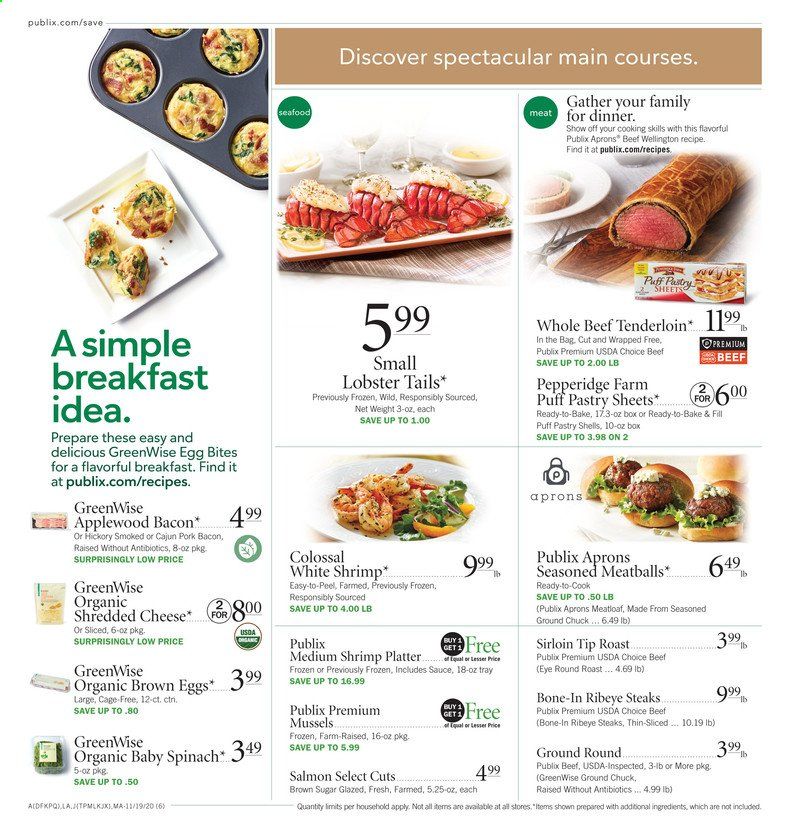 Publix (AL, FL, GA, NC, SC, TN, VA) Weekly Ad Flyer November 19 to November 25