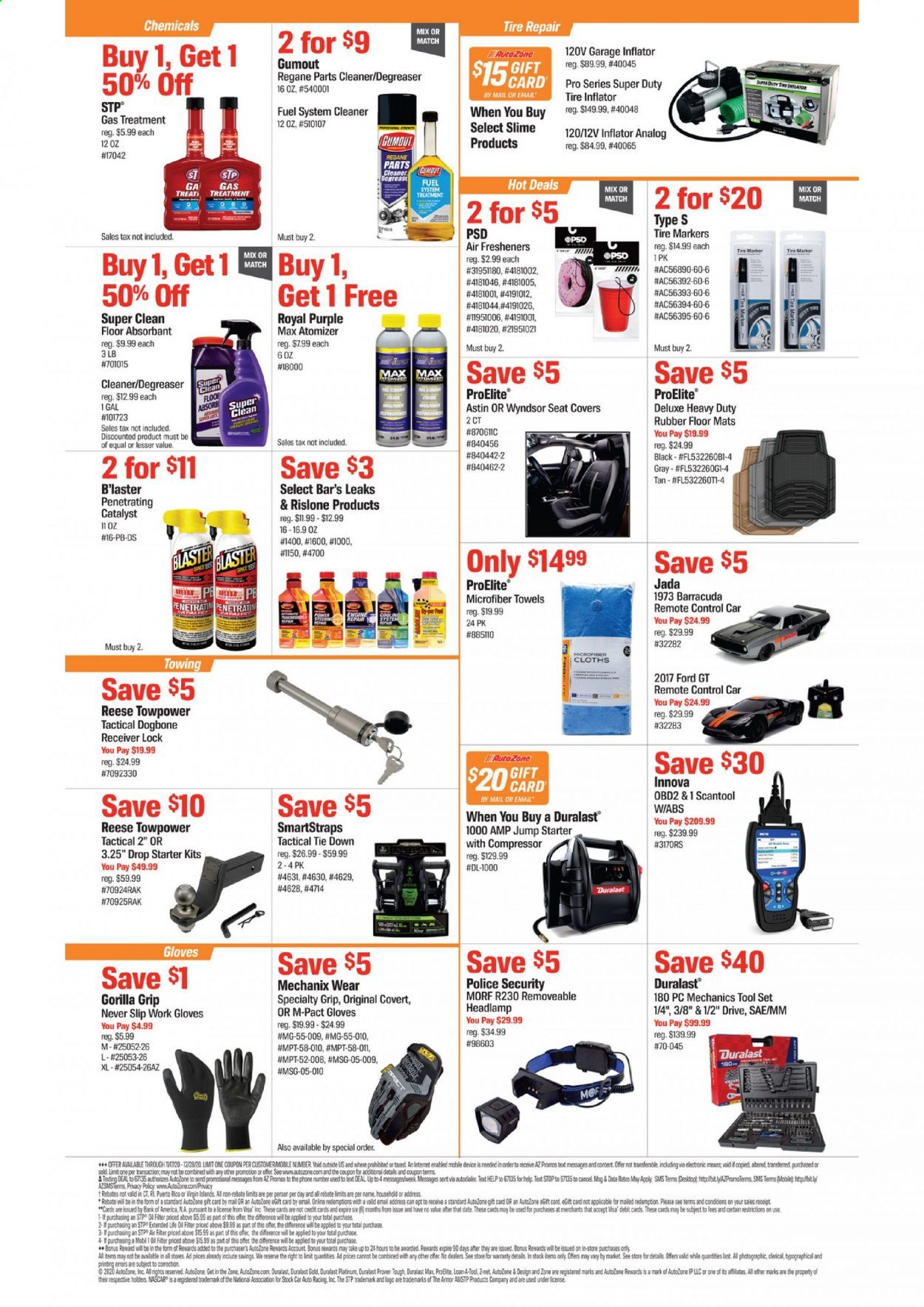 Autozone Weekly Ad Flyer November 17 to December 28