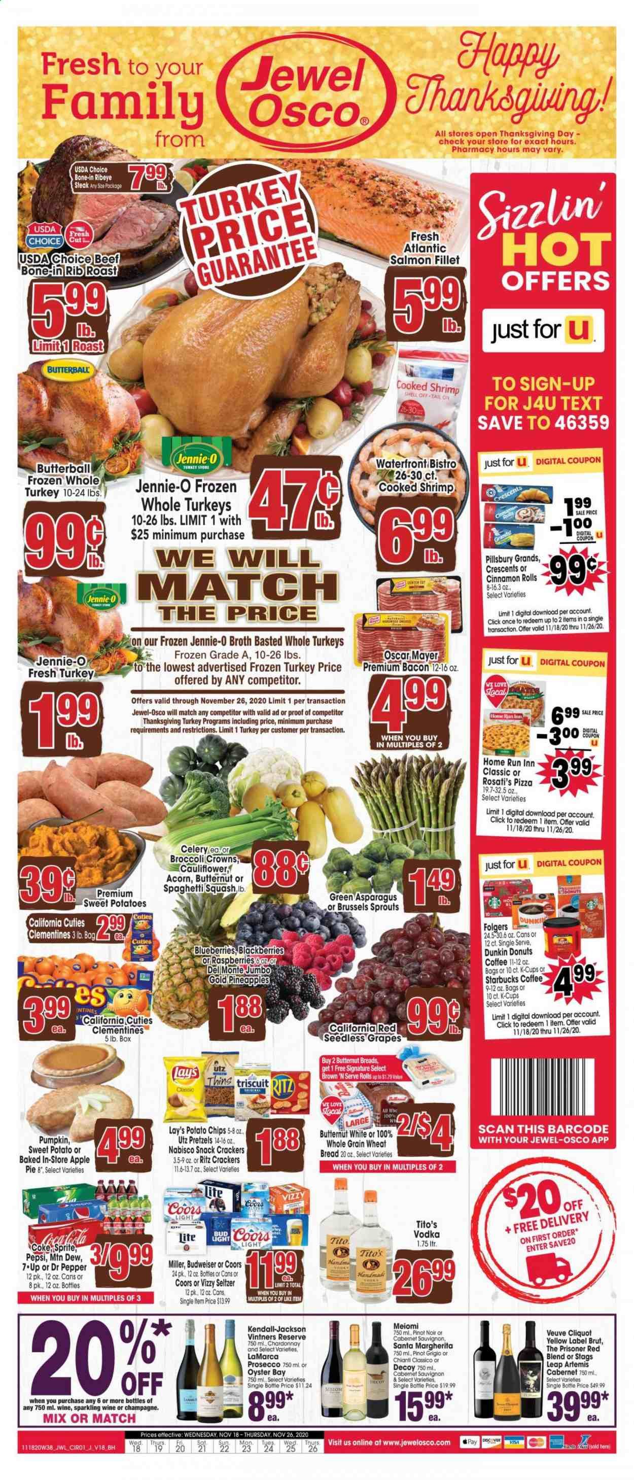 Jewel Osco (IL) Weekly Ad Flyer November 18 to November 26