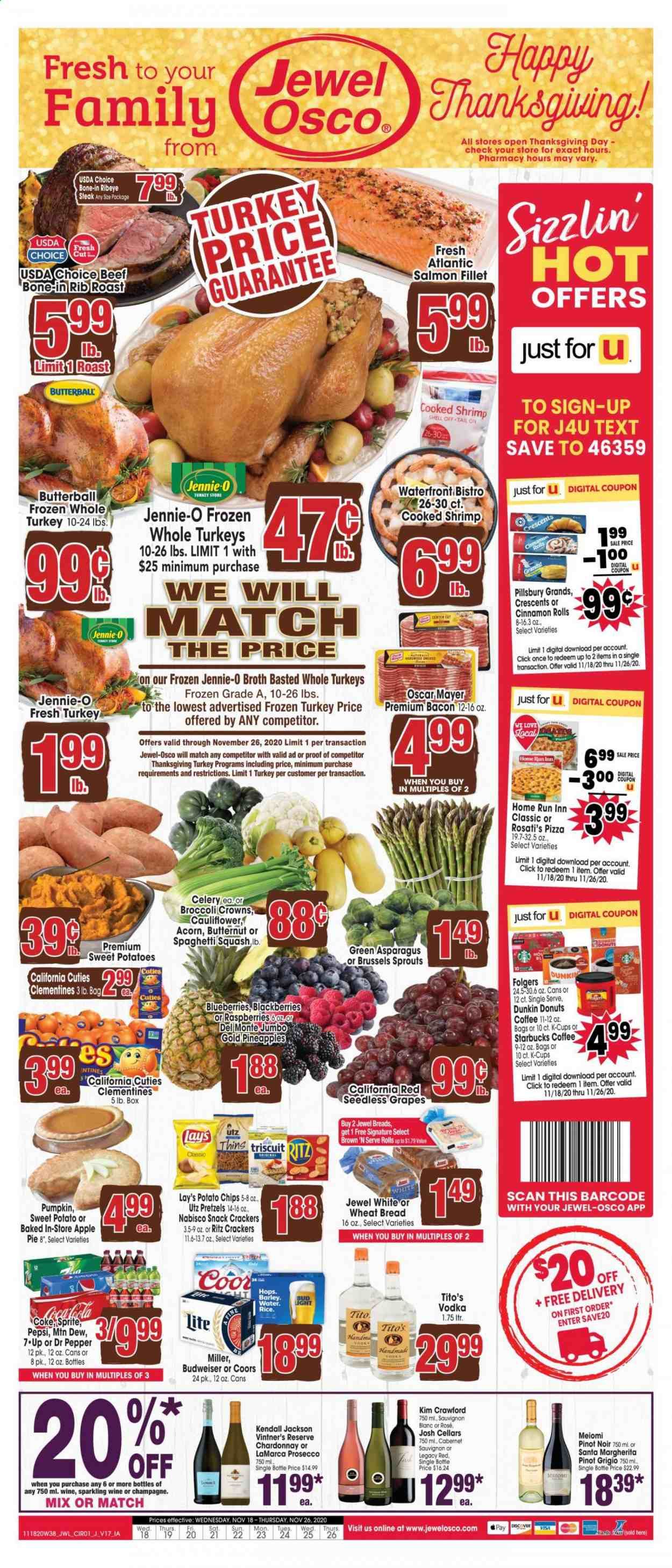 Jewel Osco (IA) Weekly Ad Flyer November 18 to November 26