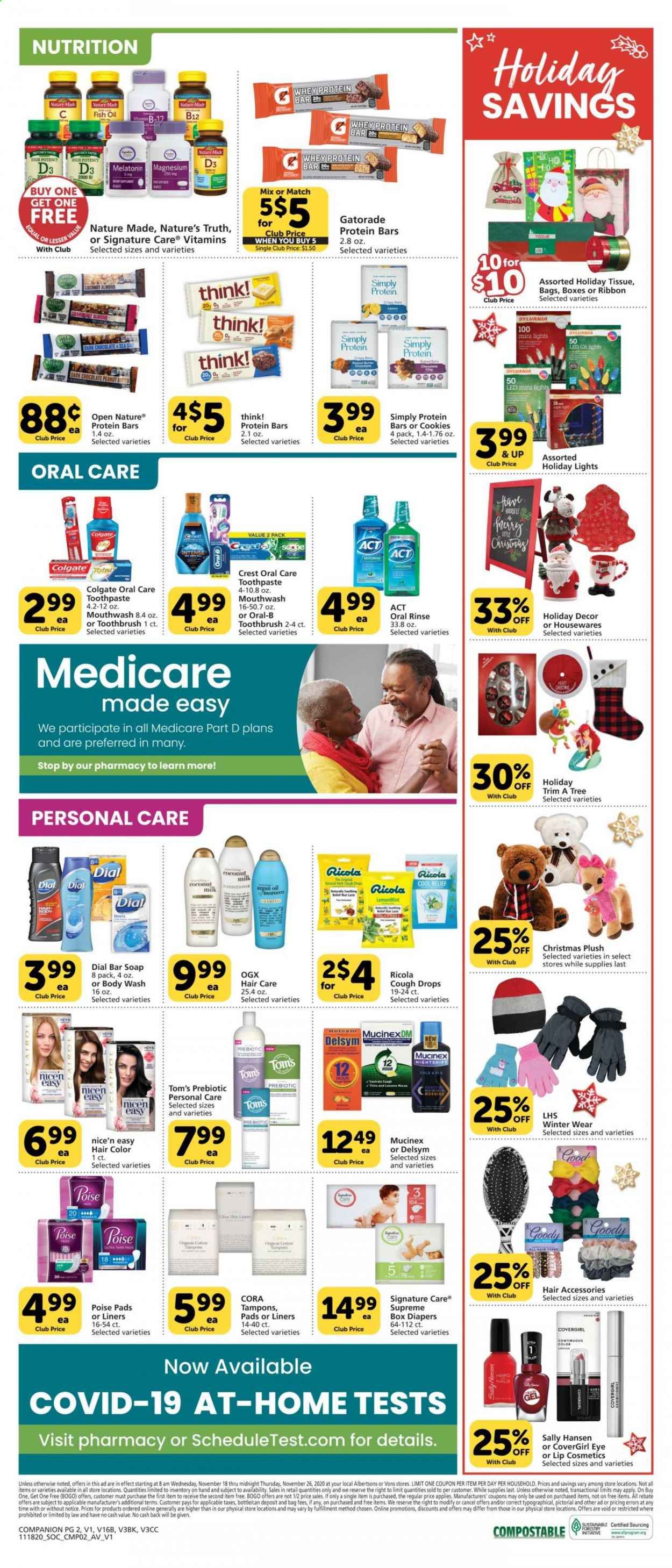 Albertsons Weekly Ad Flyer November 18 to November 26
