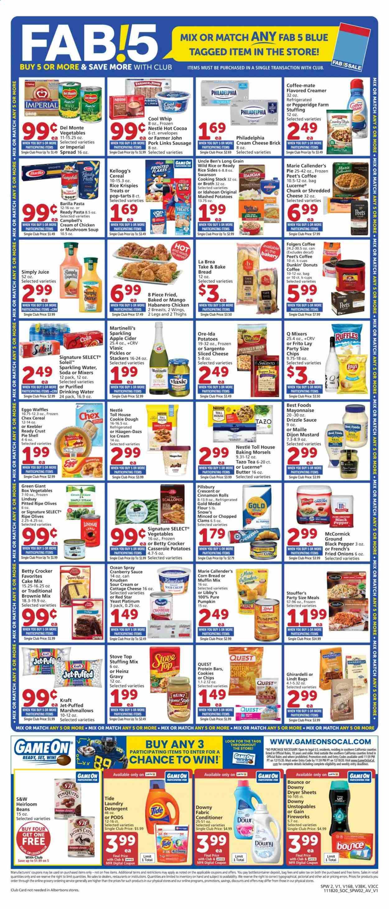 Albertsons Weekly Ad Flyer November 18 to November 26