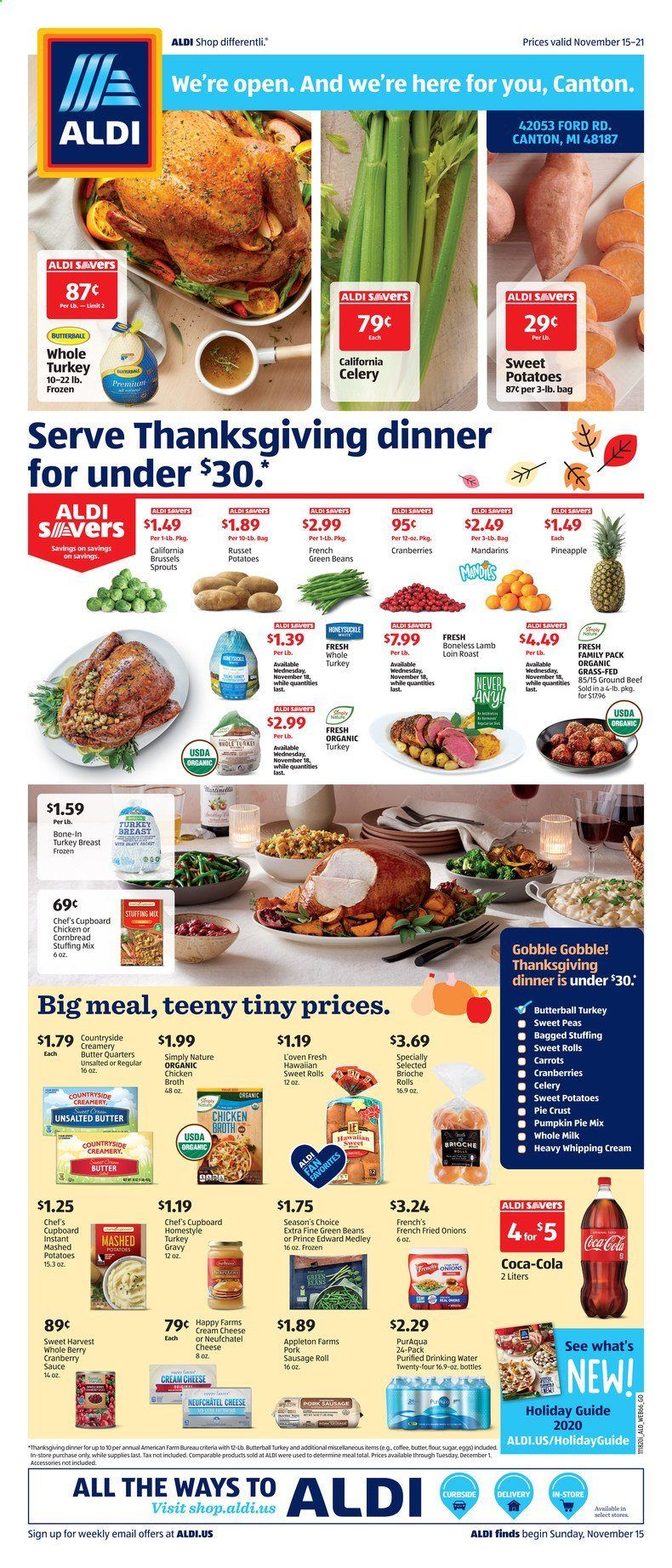 ALDI (MI) Weekly Ad Flyer November 15 to November 21