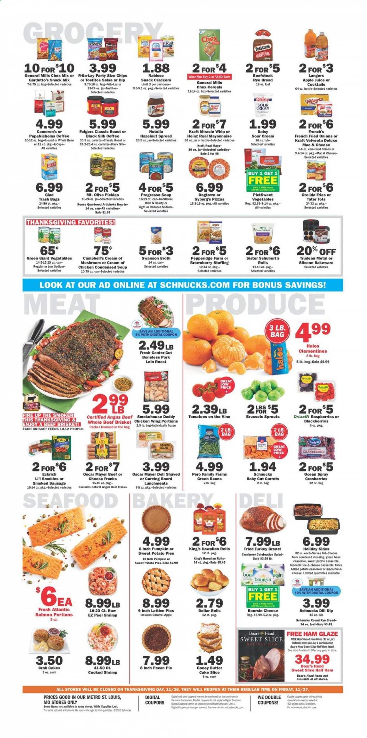 Schnucks (IA, IL, IN, MO, WI) Weekly Ad Flyer November 18 to November 25