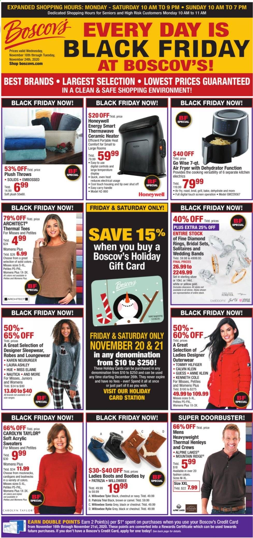 Boscov's Weekly Ad Flyer November 18 to November 24