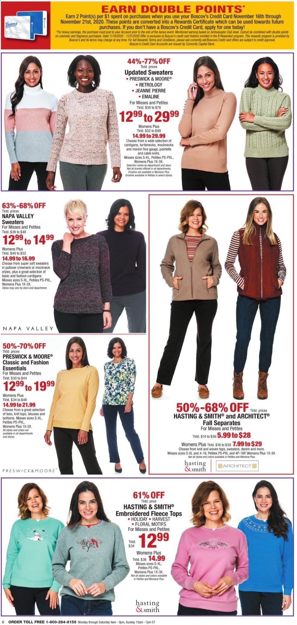 Boscov's Weekly Ad Flyer November 18 to November 24