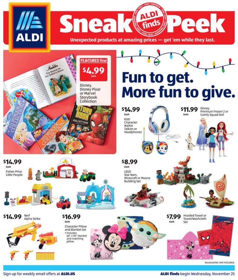 Aldi Weekly Ad Flyer (11/25/20 – 12/1/20): Early Aldi Ad Preview Sneak Peek