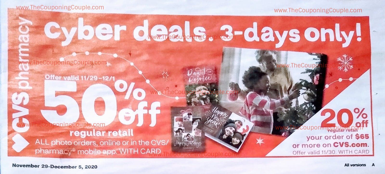 CVS Ad Preview (11/29/20 – 12/5/20): Early CVS Weekly Ad Flyer Preview