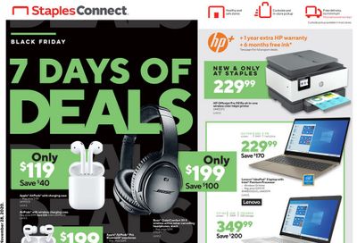 Staples Weekly Ad Flyer 11/22/20 – 11/28/20 ~ Staples Ad Preview!