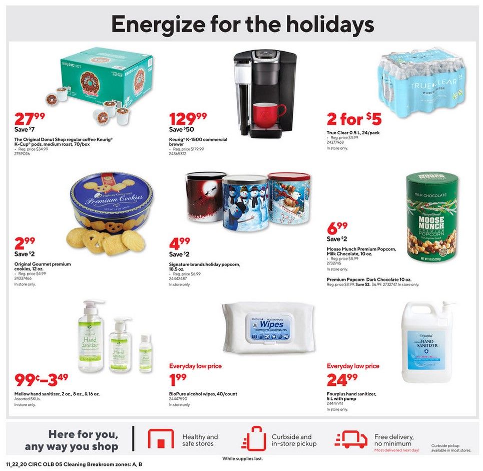 Staples Weekly Ad Flyer 11/22/20 – 11/28/20 ~ Staples Ad Preview!