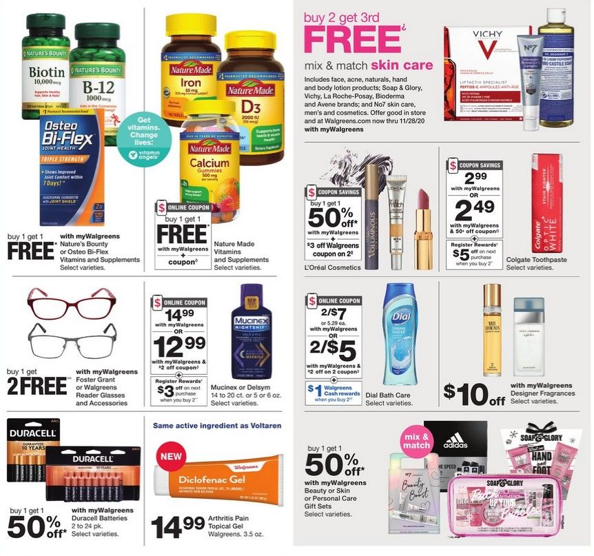 Walgreens Ad (11/22/20 – 11/28/20): EARLY Walgreens Ad Preview