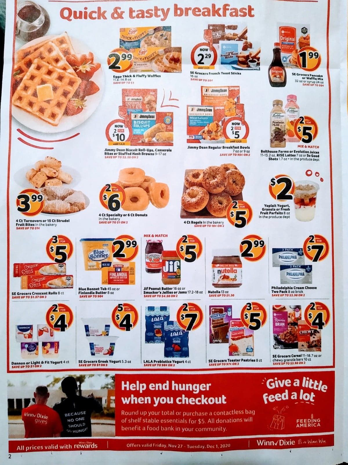 Winn Dixie Weekly Ad Flyer 11/27/20 – 12/1/20 & Winn Dixie Ad Preview!