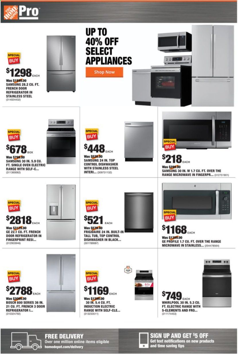 The Home Depot Weekly Ad Flyer November 16 to November 23