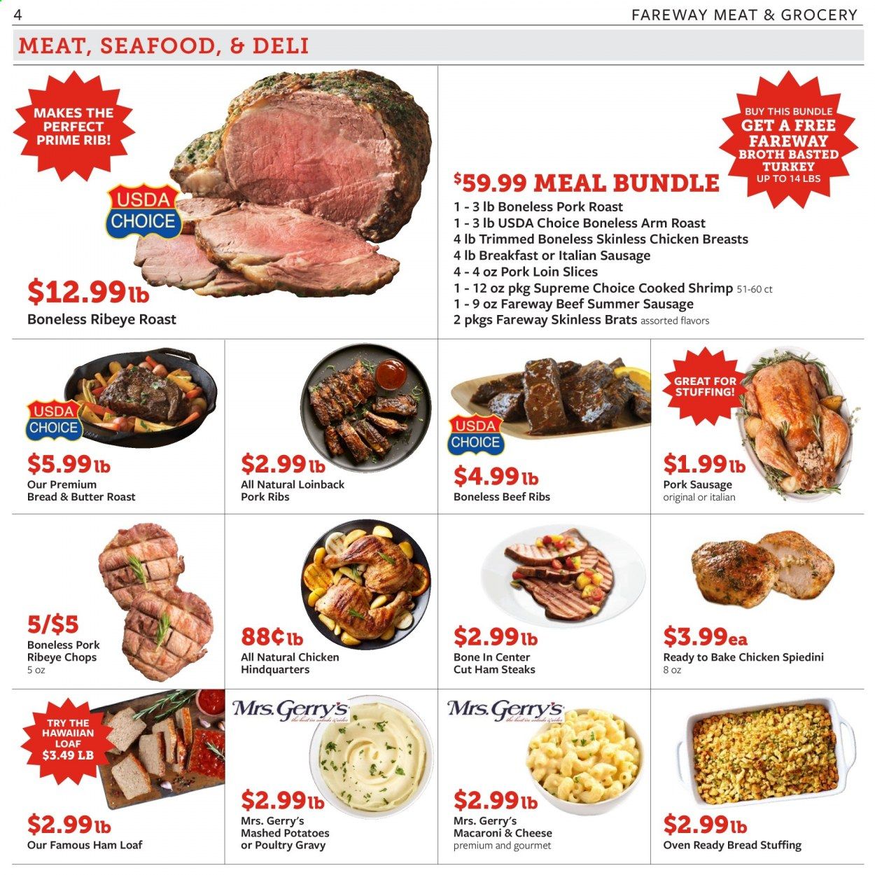 Fareway (IA, IL, MN, MO, NE, SD) Weekly Ad Flyer November 17 to November 25