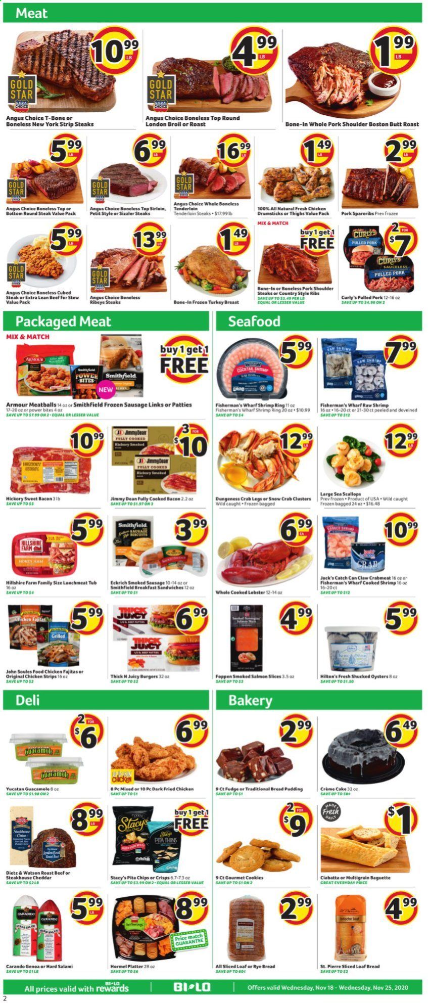 BI-LO Weekly Ad Flyer November 18 to November 25