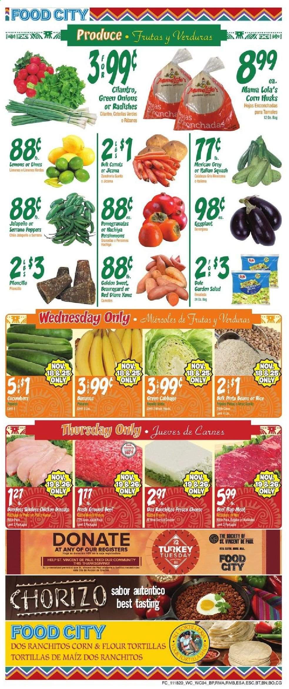 Food City Weekly Ad Flyer November 18 to November 26