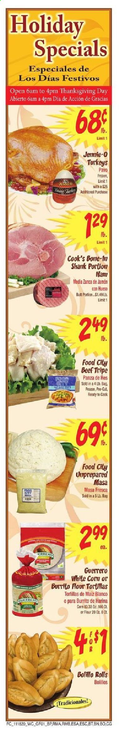 Food City Weekly Ad Flyer November 18 to November 26