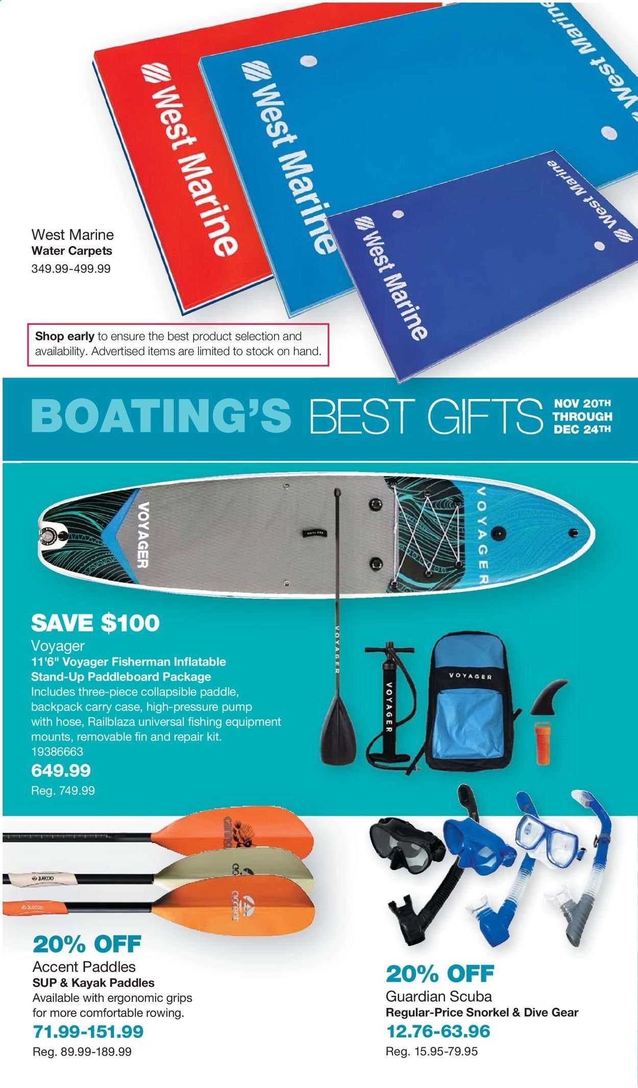 West Marine Weekly Ad Flyer November 20 to November 30