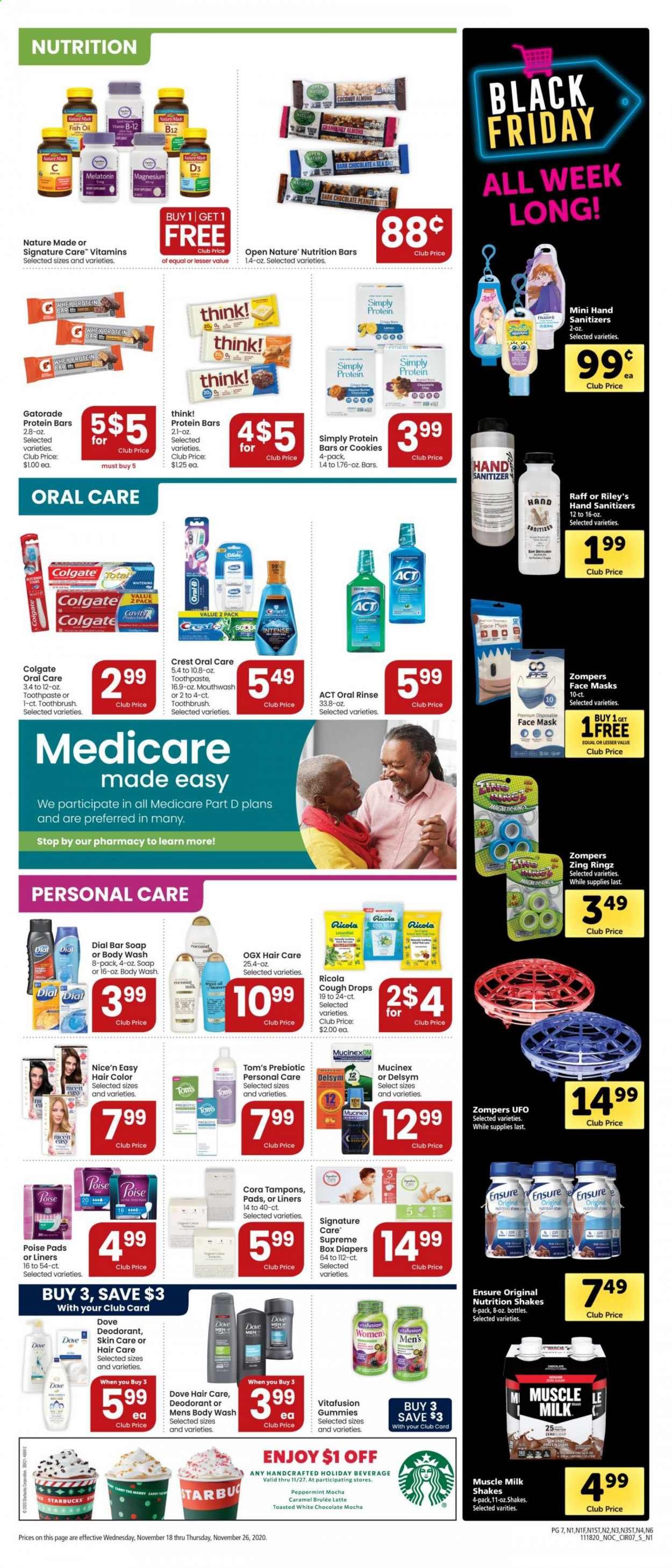 Safeway (AZ, CA, CO, HI, MD, NE, OR, VA, WA) Weekly Ad Flyer November 18 to November 26
