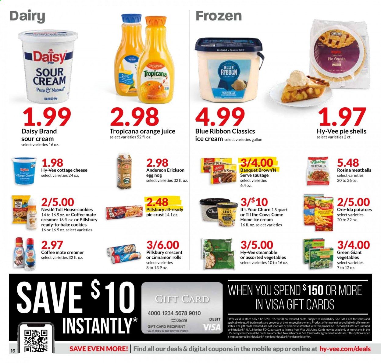 Hy-Vee (IA, IL, KS, MO) Weekly Ad Flyer November 18 to November 26